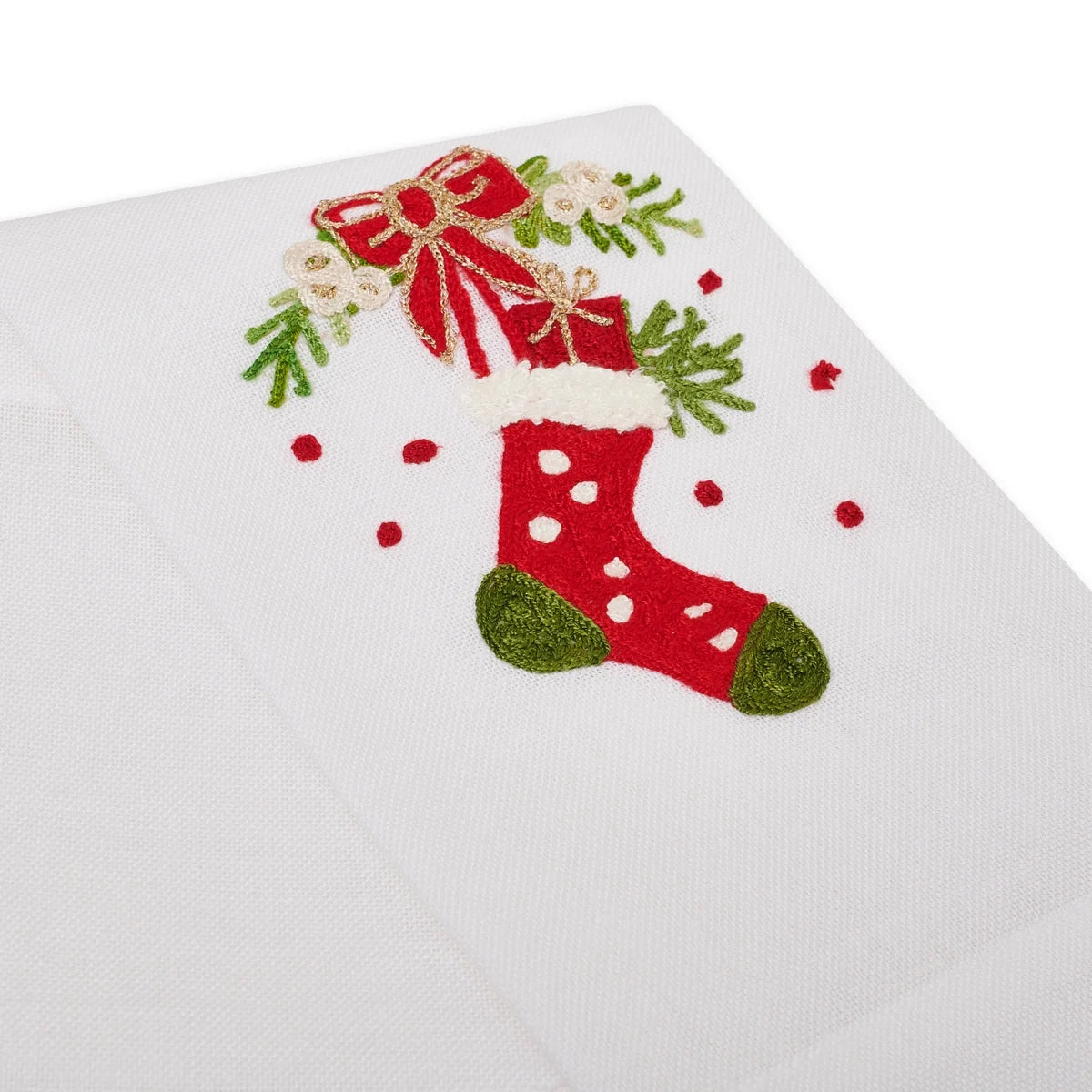 Guest Towel Media de Navidad