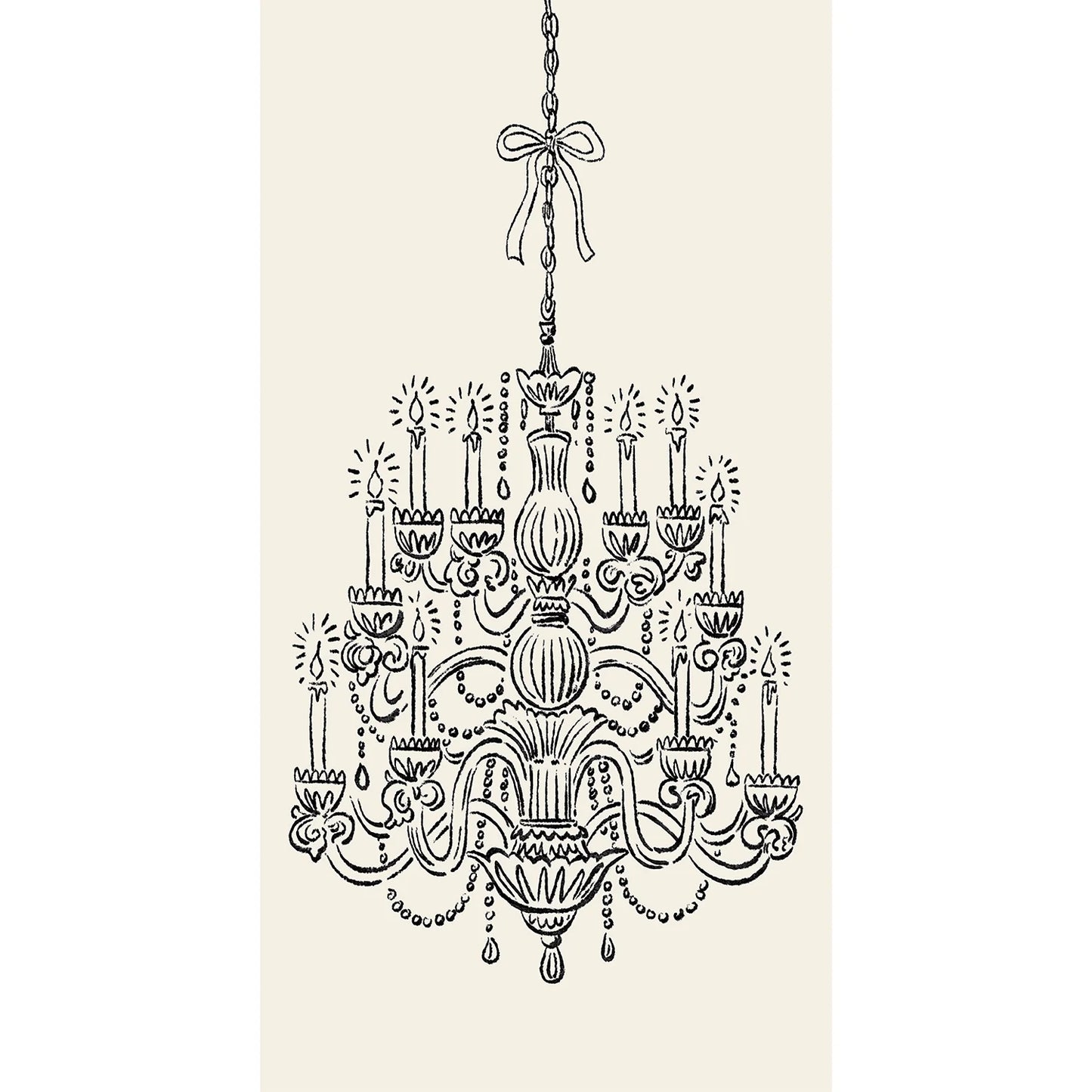 Servilletas Chandelier
