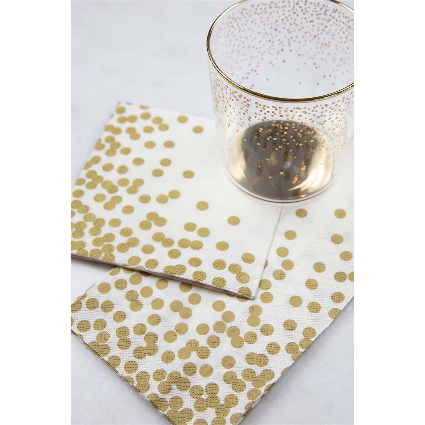 Servilletas Gold Confetti