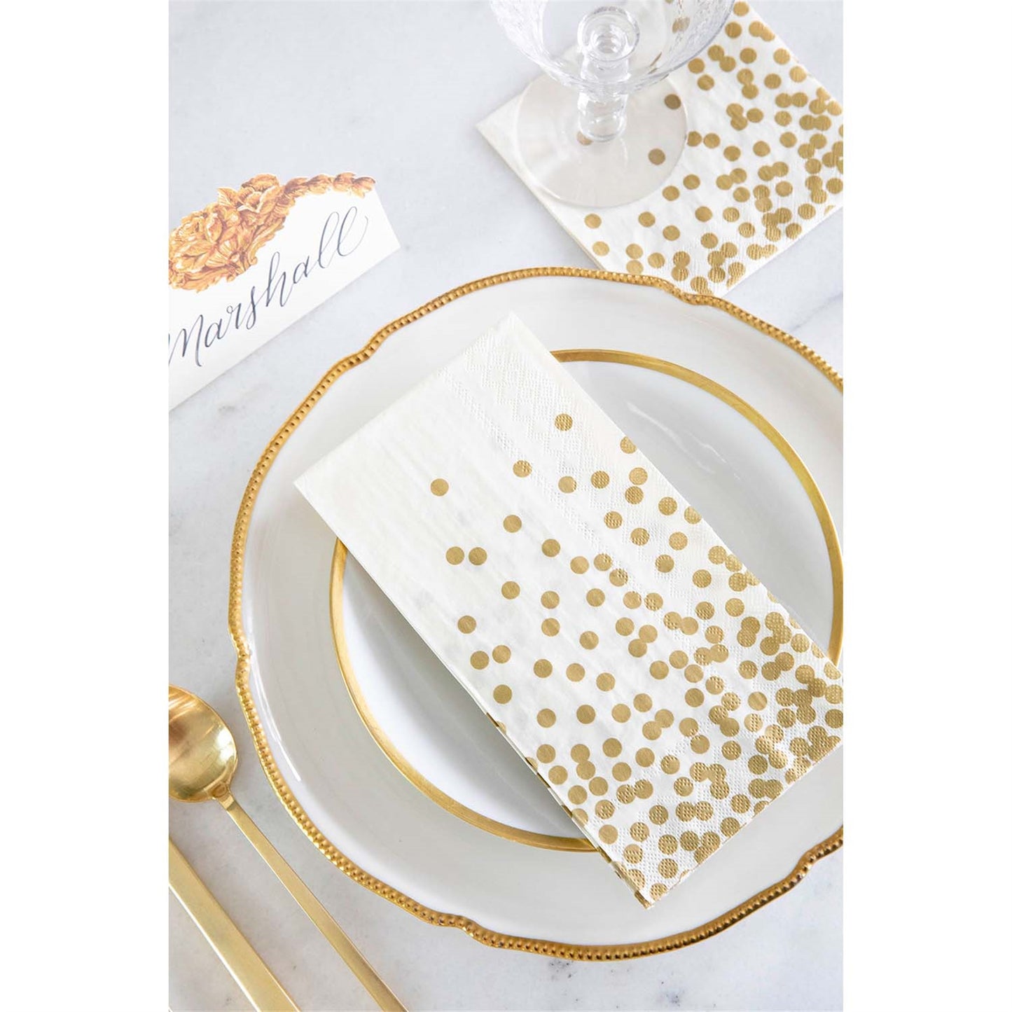 Servilletas Gold Confetti