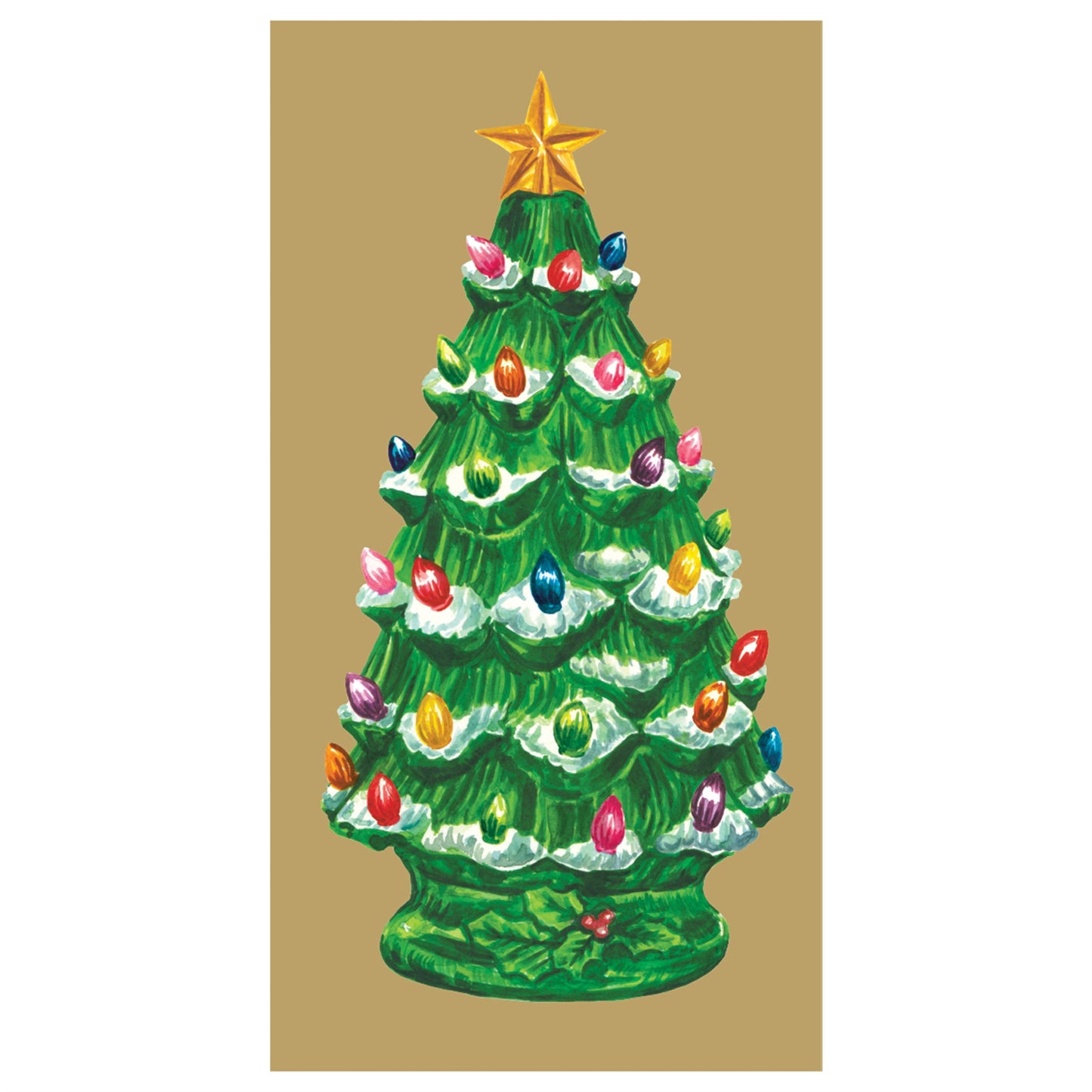 Servilletas Vintage Christmas Tree