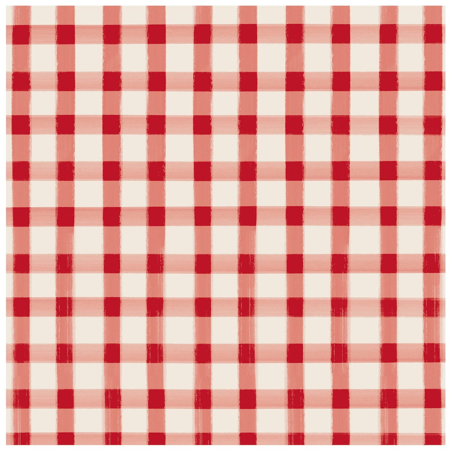 Servilletas Cuadros Rojos