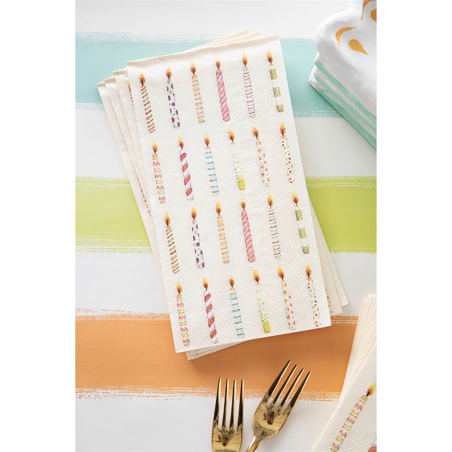 Servilletas Velas de Cumpleaños