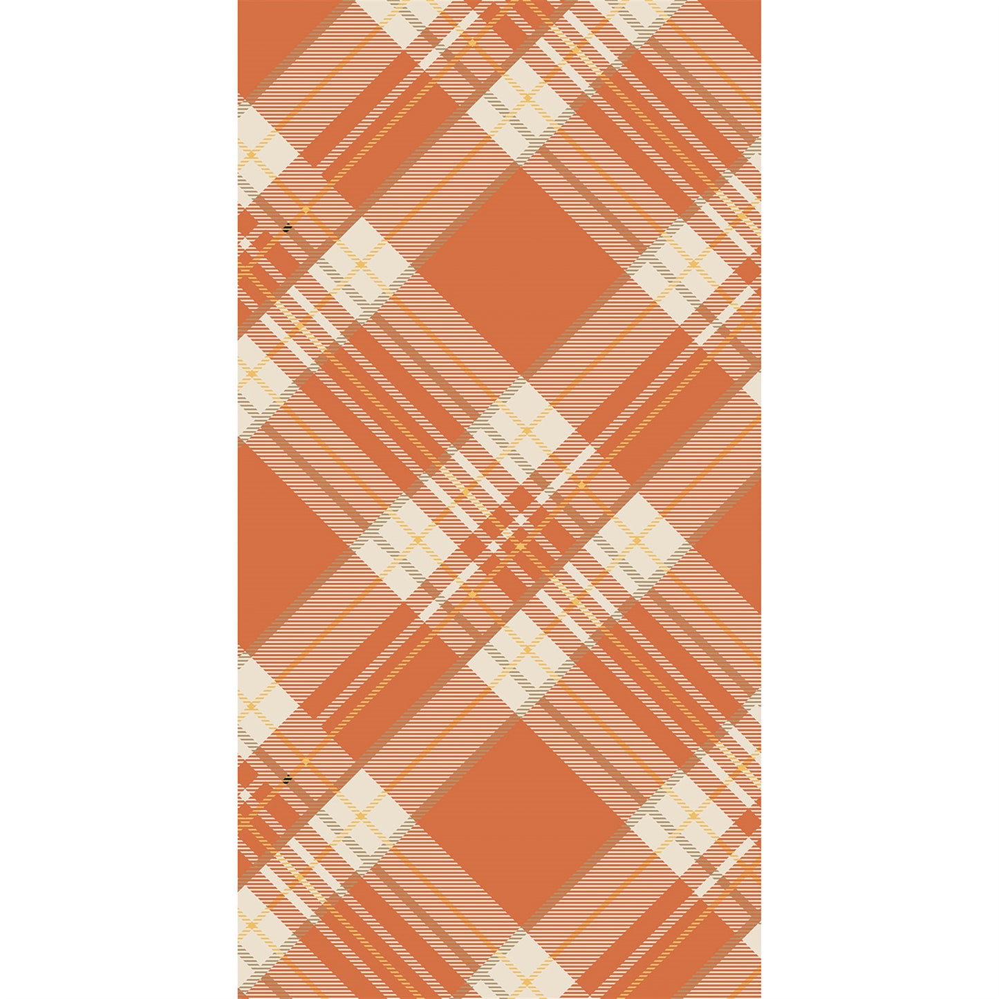 Servilletas Orange Tartan