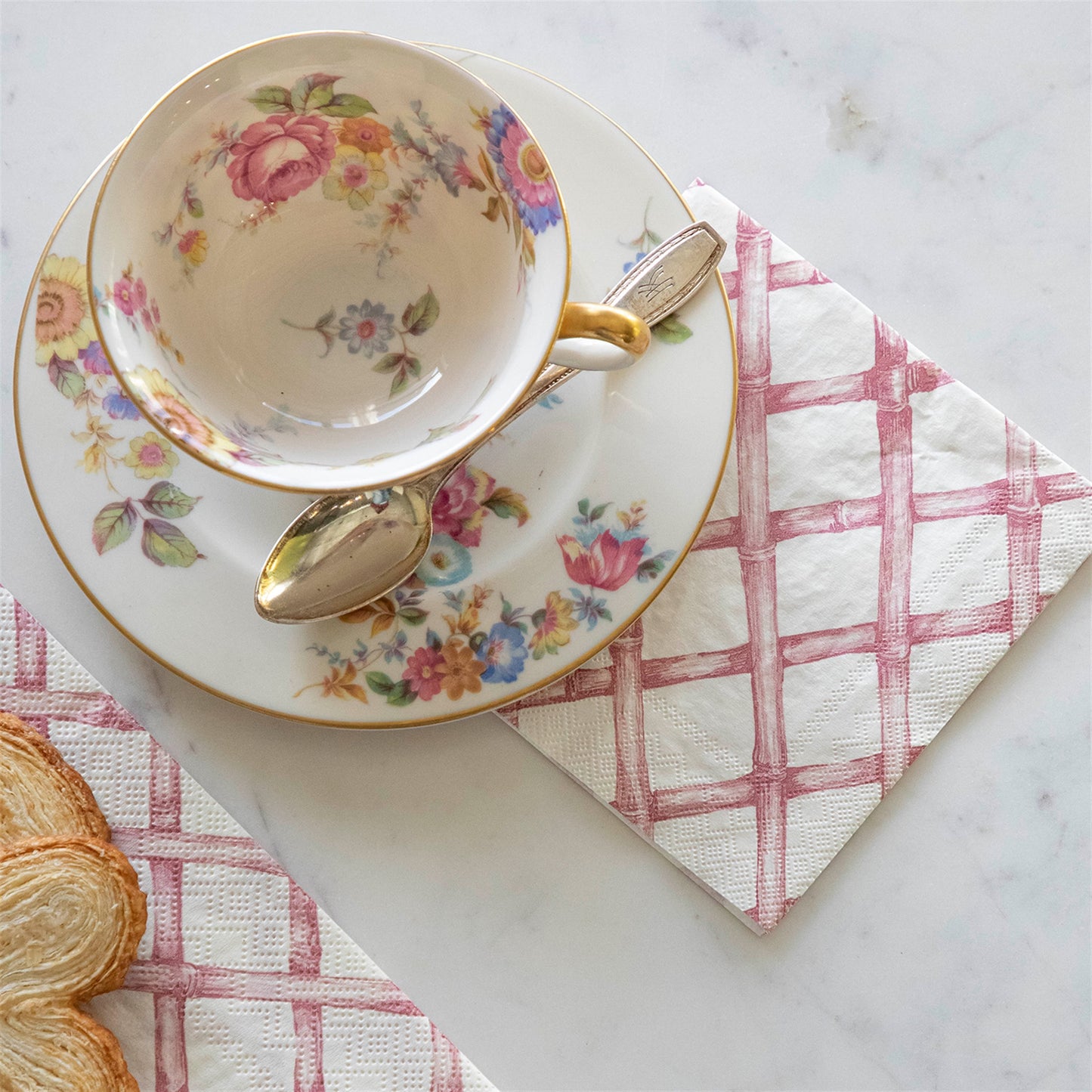 Servilletas Pink Lattice