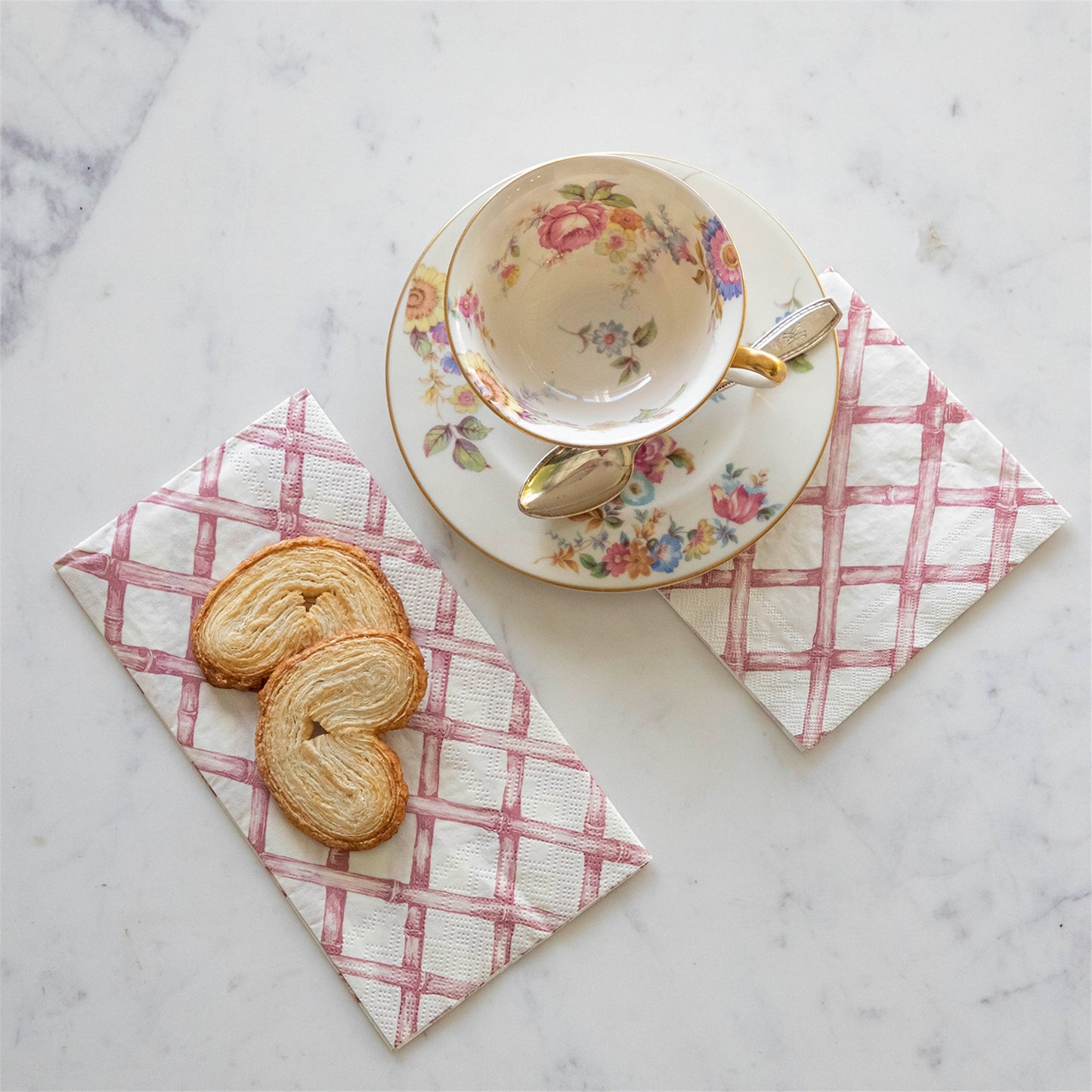 Servilletas Pink Lattice