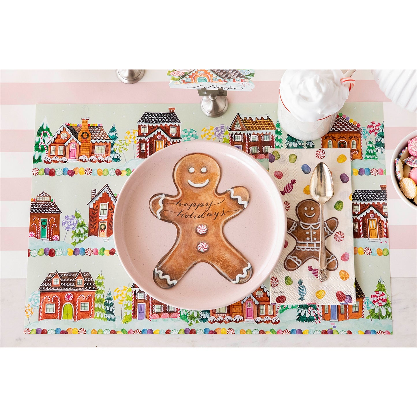Individual Gingerbread Village