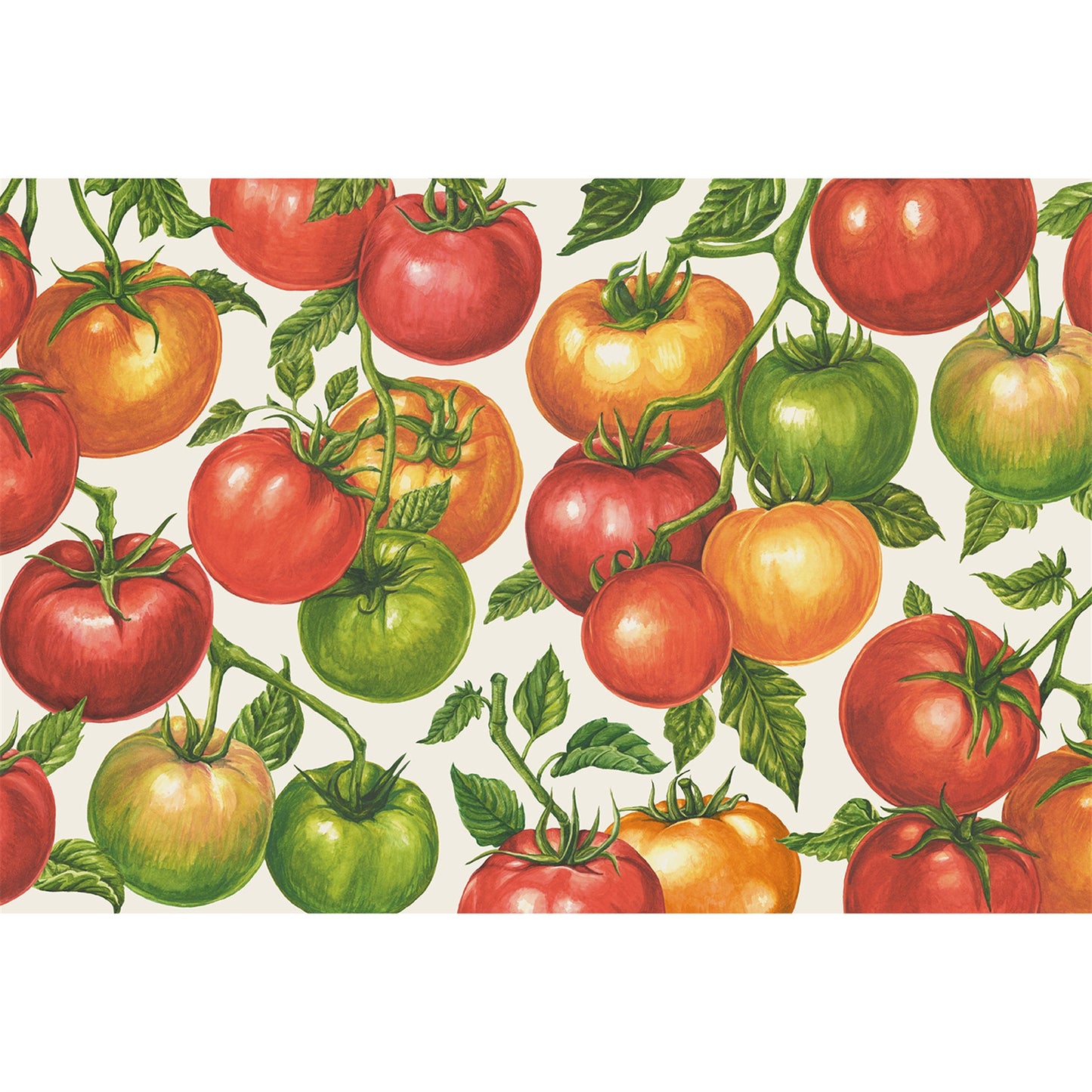 Individual de papel Tomates