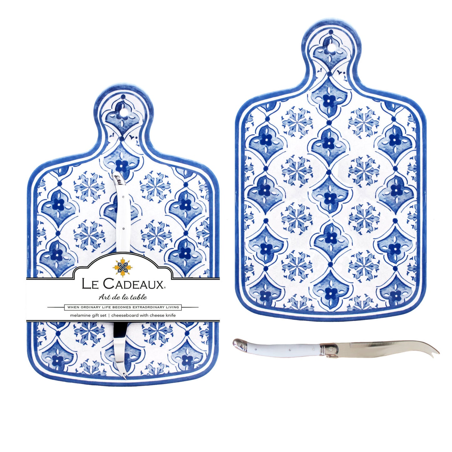 Tabla de queso y cuchillo - Moroccan Blue