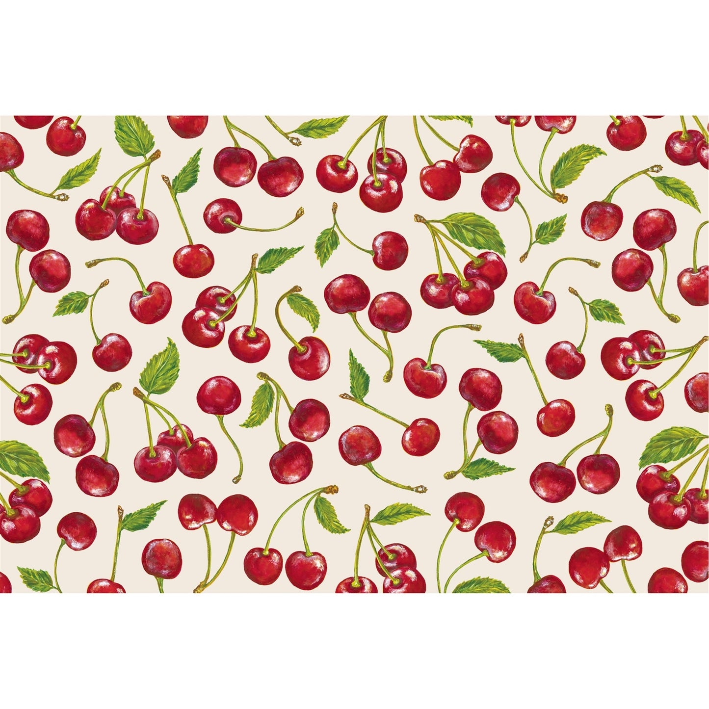 Individual de papel Cherry