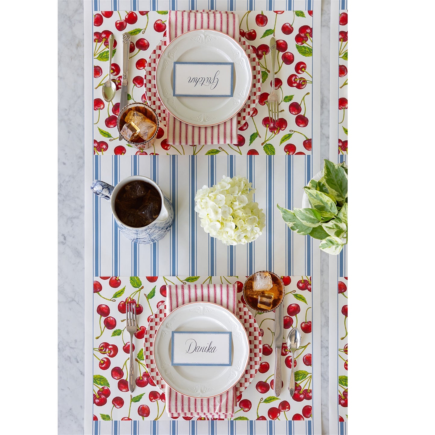 Individual de papel Cherry