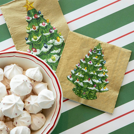 Servilletas Vintage Christmas Tree