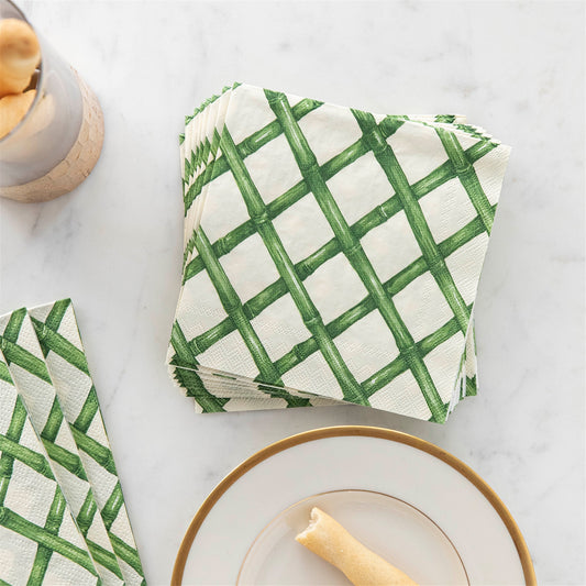 Servilletas Green Lattice