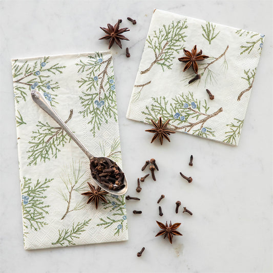 Servilletas Juniper Sprigs