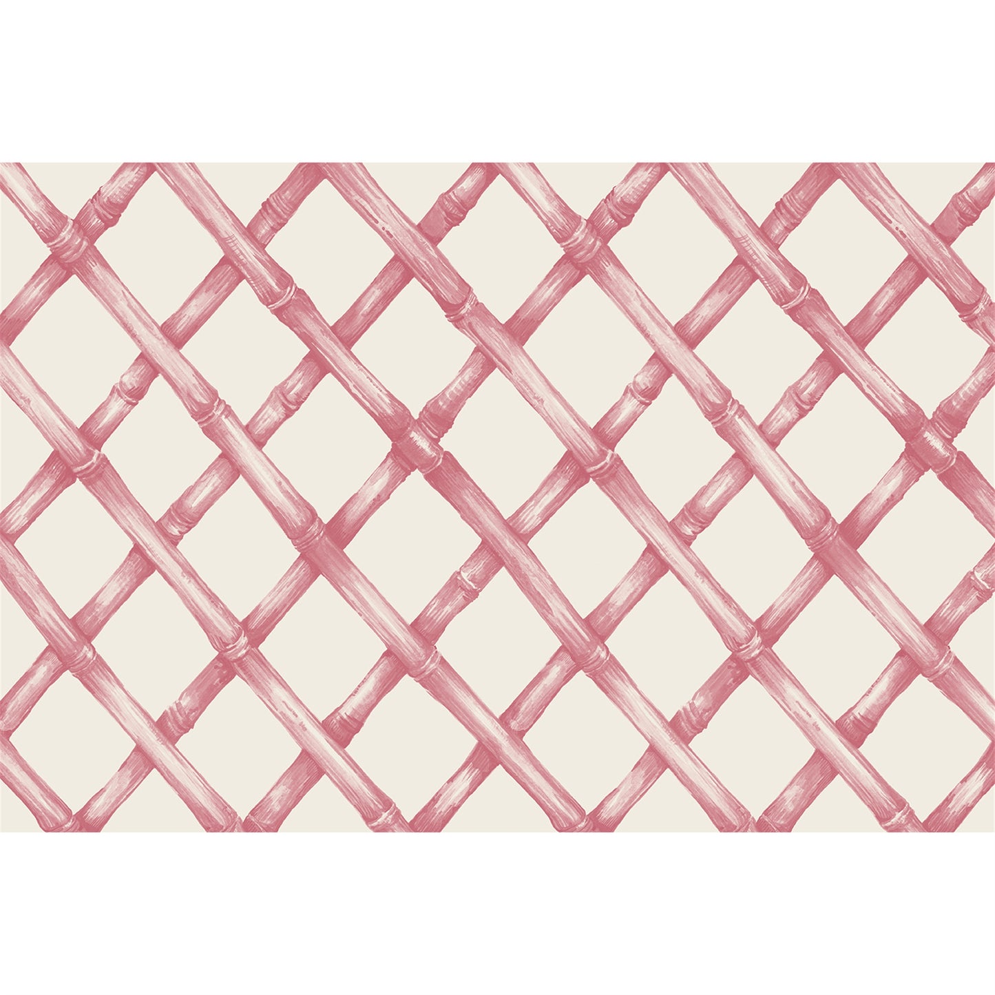 Individual de papel Pink Lattice