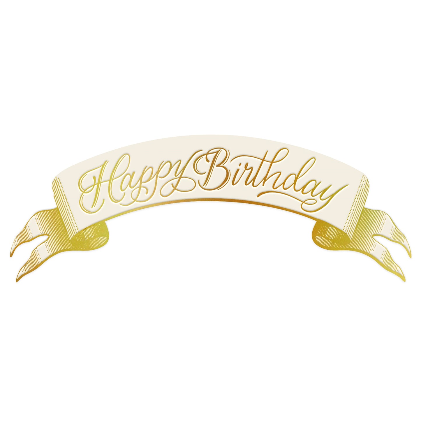 Table Accent - Happy Birthday Banner