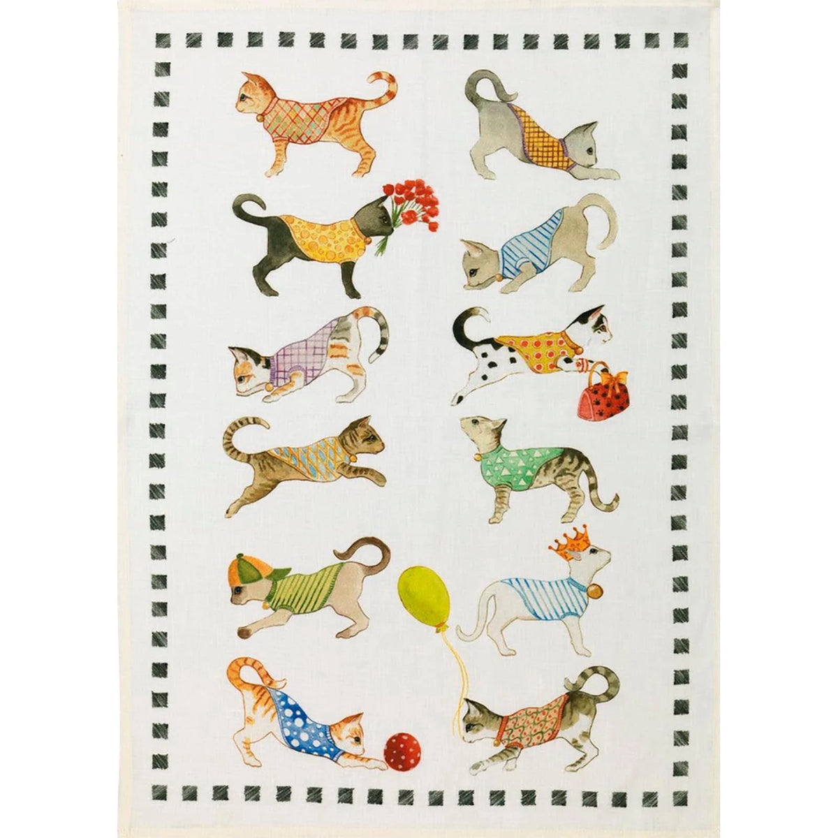 Toalla de Té - Best Friend Gatos