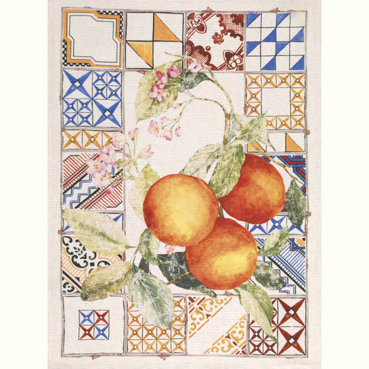 Toalla de Té - Azulejos Arancio