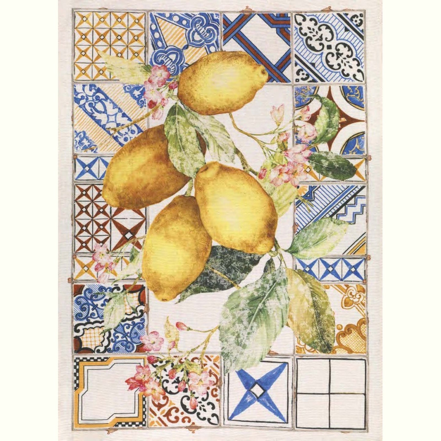 Toalla de Té - Azulejos Limone