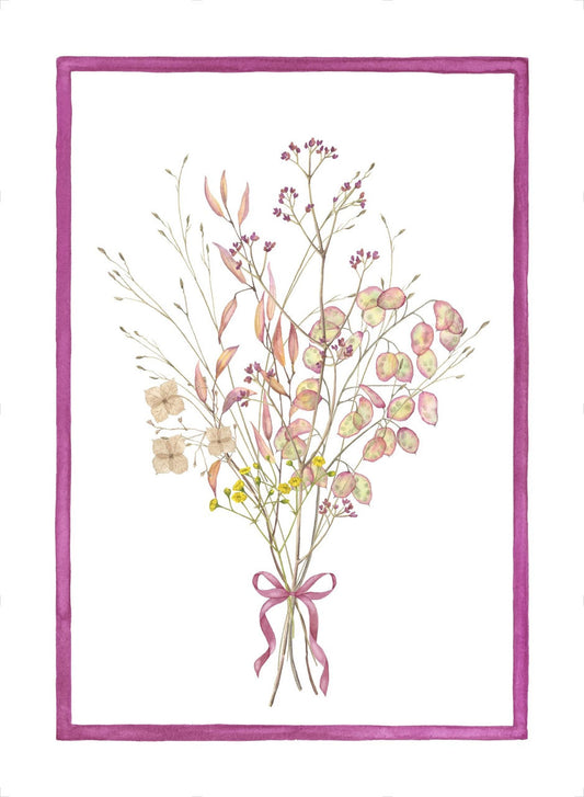 Toalla de Té - Selvatica Fucsia