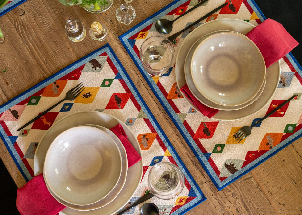 Set Individuales Boscolandia