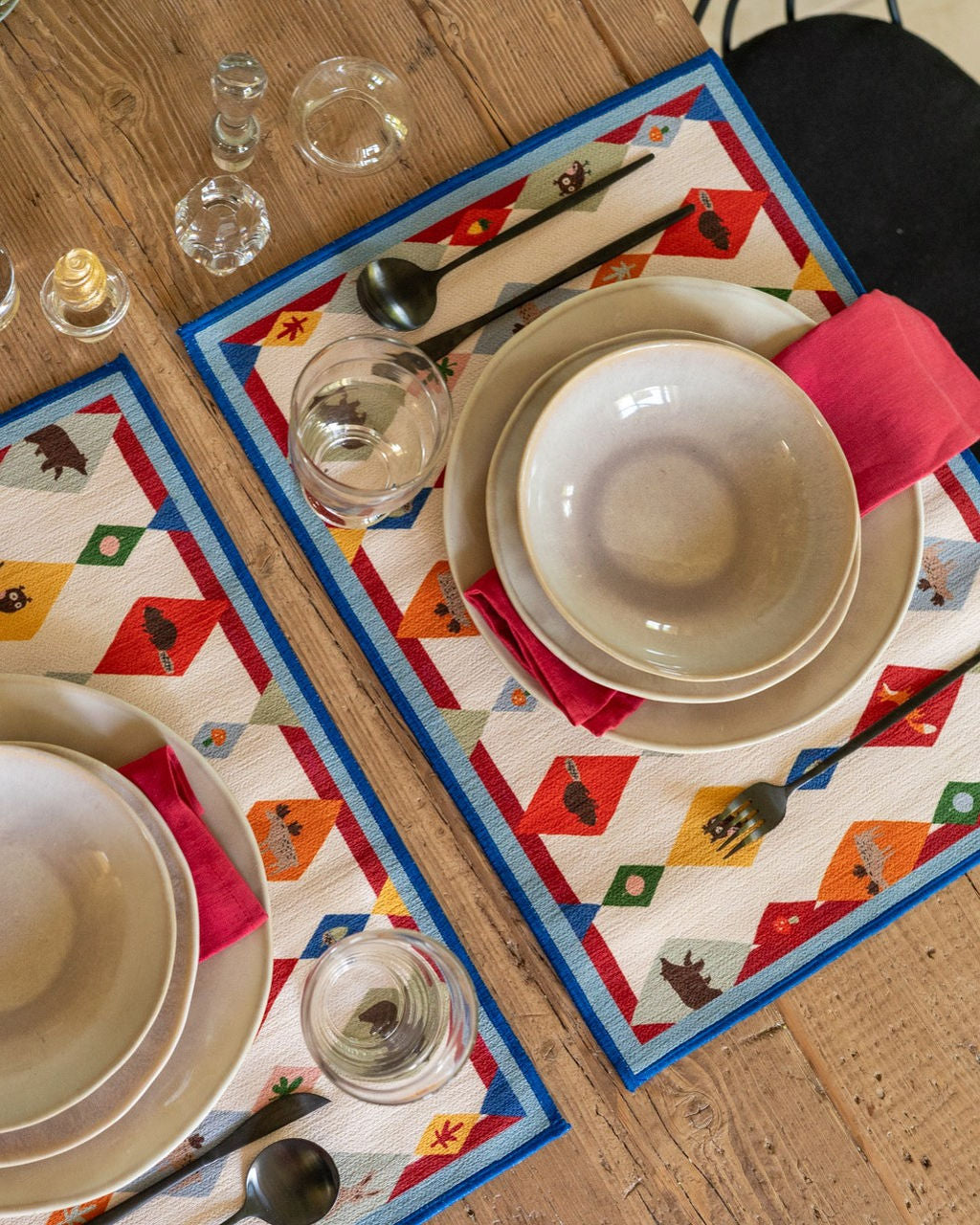 Set Individuales Boscolandia