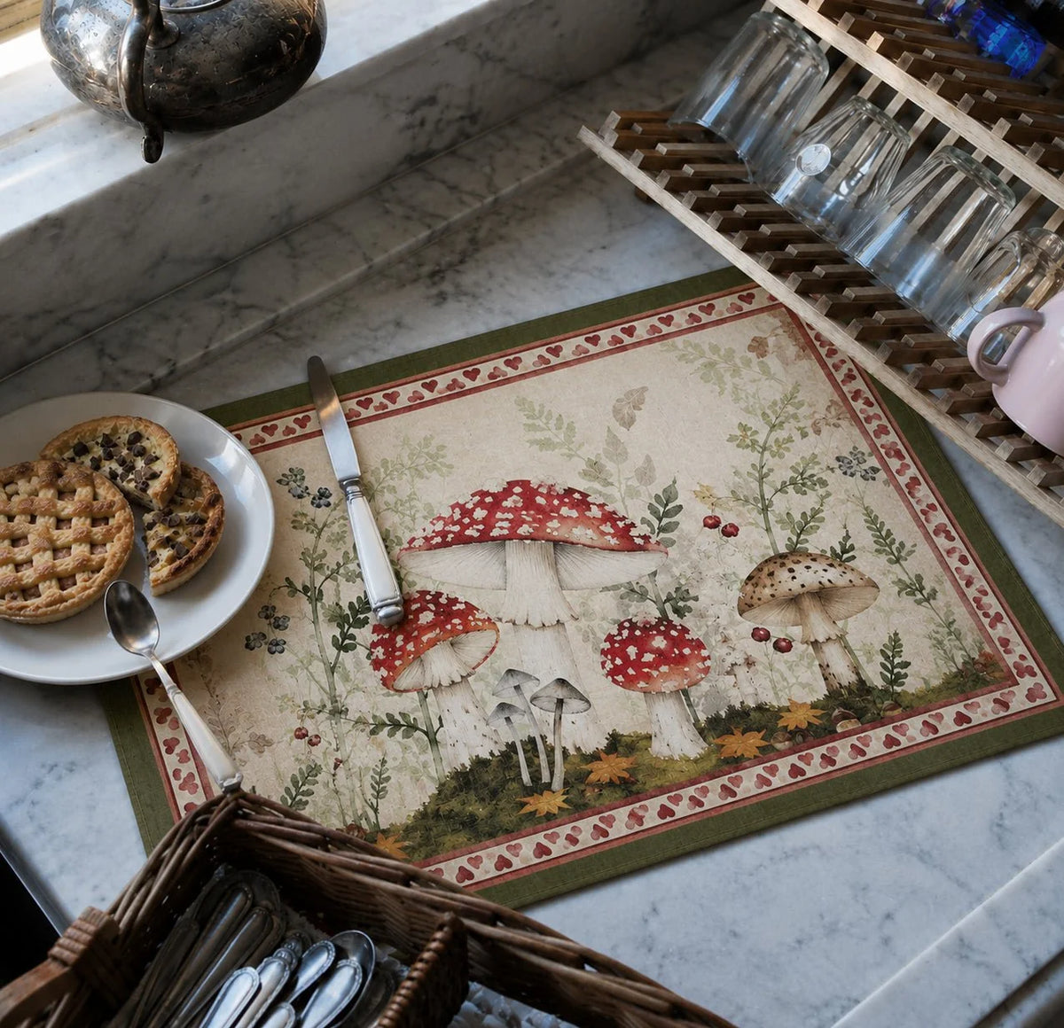 Set 2 Individuales Grifola